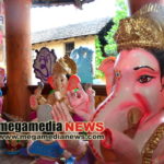 Ganesha Idol preparion