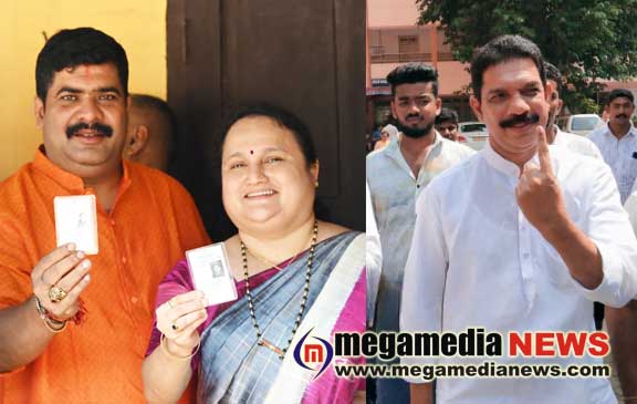 Many leaders including MP Nalin Kumar Kateel, D. Vedavyas Kamath casts vote