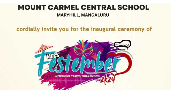 Mount Carmel Central School, to host ‘MCCS Festember 2K24’ from November 9th