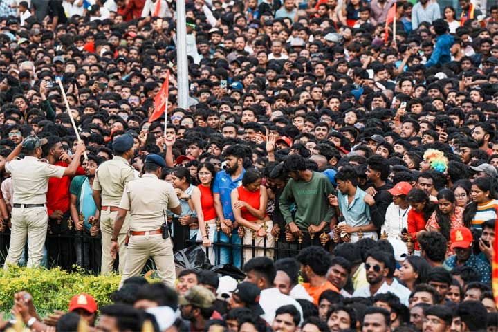 RCB victory parade