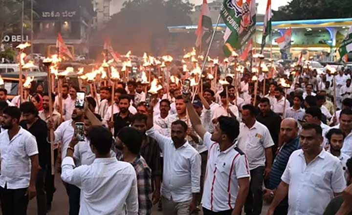 torchlight-procession