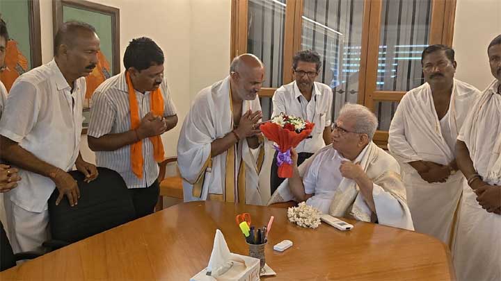 Belur MLA HK Suresh